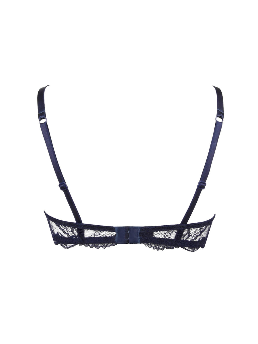 Soutien-gorge Corbeille SOIR DE VENISE Bleu Venise LISE