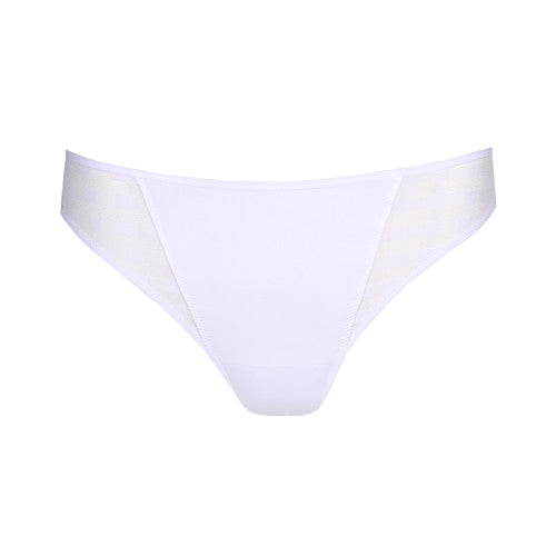 Ensemble Lingerie RAVAGE Samba Push-Up + Slip Brésilien Salto - Blanc à Pois Noirs - Neuf Avec étiquettes - Fabriqué En France