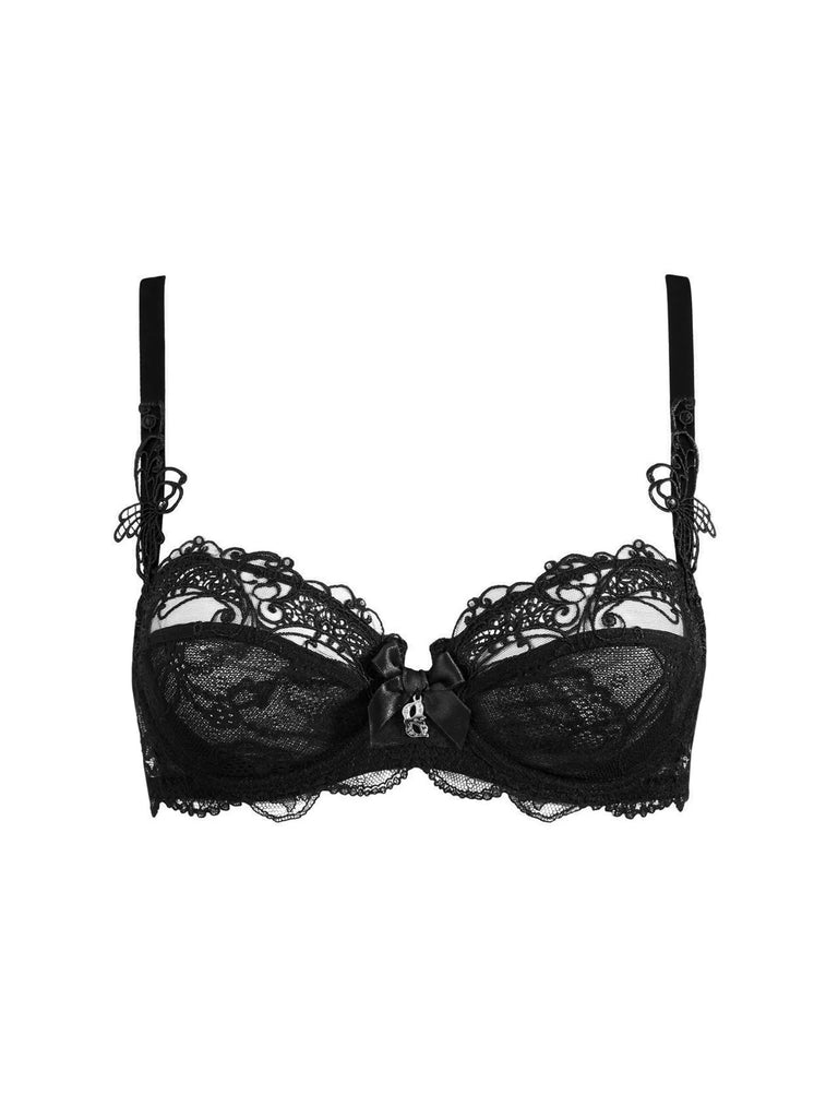 Soutien-gorge Corbeille SOIR DE VENISE Noir Diamant LISE CHARMEL