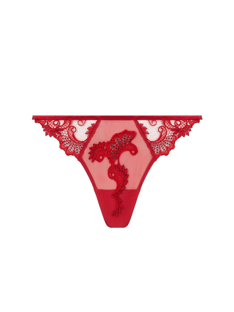 【LISE CHARMEL】新作★DRESSING FLORAL★String Sexy Lise Charmel Dressing Floral Thong - Uplift Intimate Apparel