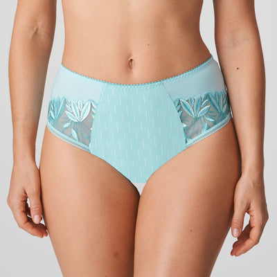 Culotte haute Maryline faience bleu