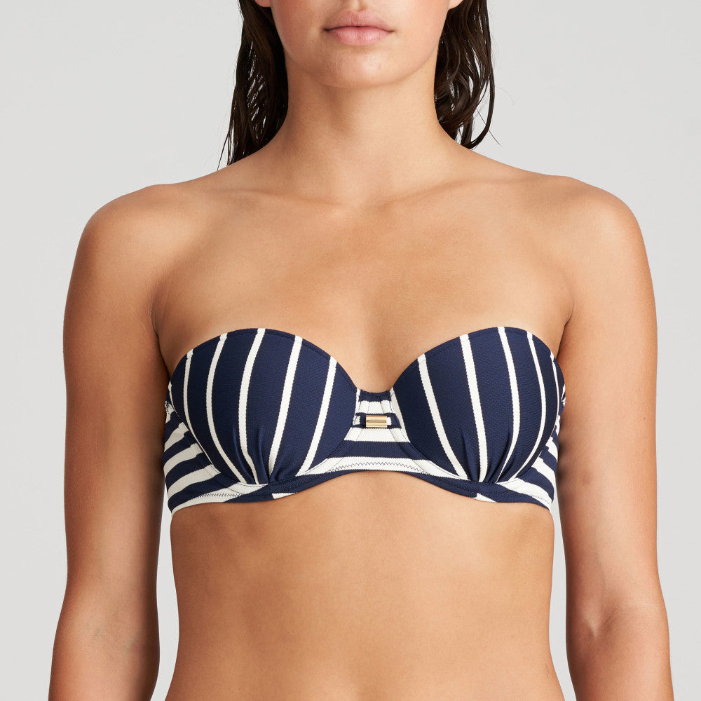 Bikini Deux Pièces Marie Jo Water Blue Cadiz - Taille 36 (90C) - Neuf Avec étiquettes